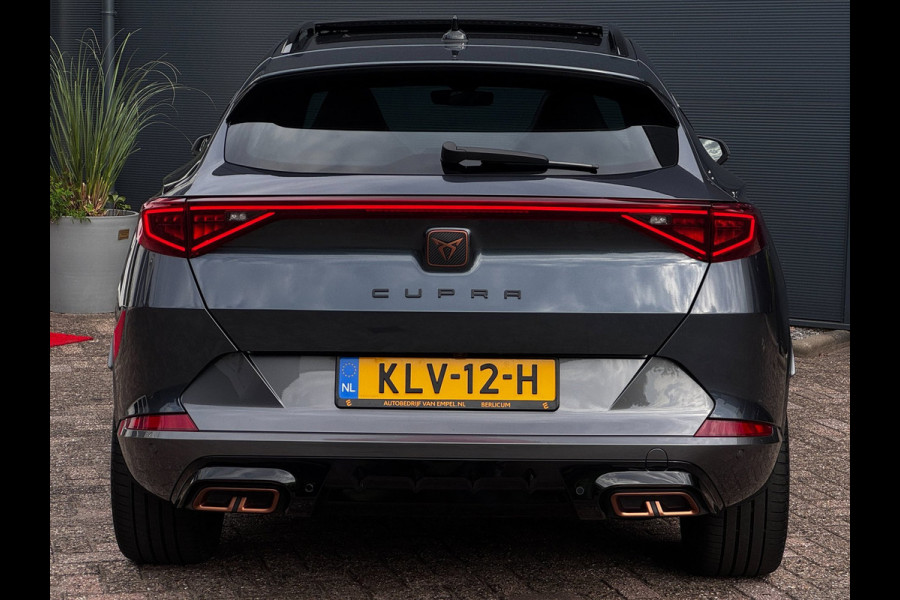 CUPRA Formentor 1.4 e-Hybrid VZ Performance | 245 PK | Pano | 100% SOH | Sportstoelen + Memory | 360 Camera | Stoelverwarming