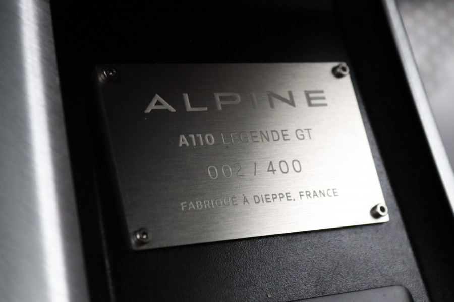 ALPINE A110 252pk Turbo Légende GT #002 van 400 Focal Premium | Sportuitlaat