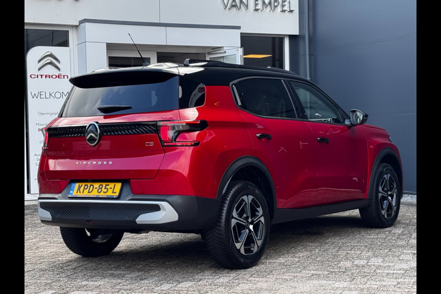 Citroën C3 Aircross 1.2 Hybrid 145pk Max | Camera | PDC voor + achter | Stoel + Stuurverwarming | Adaptive Cruise
