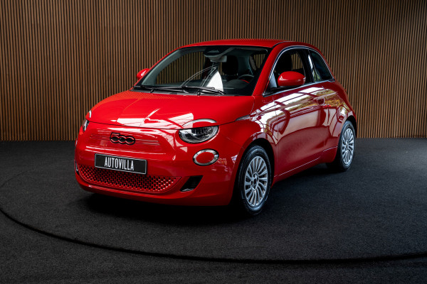 Fiat 500 24 kWh Navi Airco Stoelverwarming LED Cruise Control BTW auto