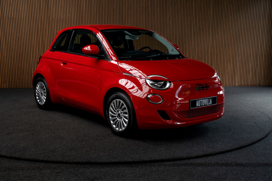 Fiat 500 24 kWh Navi Airco Stoelverwarming LED Cruise Control BTW auto