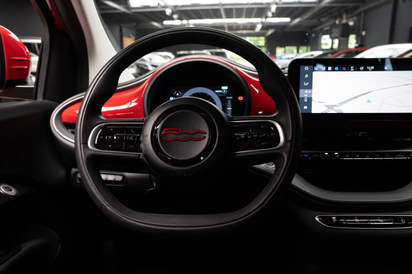 Fiat 500 24 kWh Navi Airco Stoelverwarming LED Cruise Control BTW auto