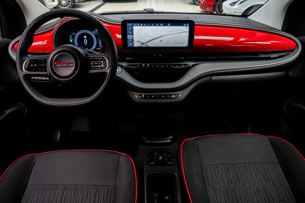 Fiat 500 24 kWh Navi Airco Stoelverwarming LED Cruise Control BTW auto