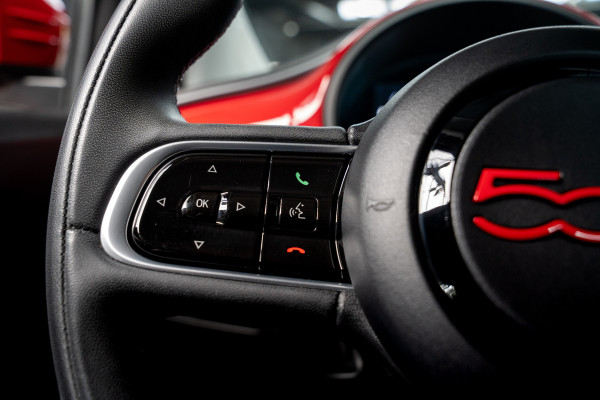 Fiat 500 24 kWh Navi Airco Stoelverwarming Cruise C. 3-Fase LED Carplay BTW auto SOH: 95,0%