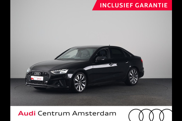 Audi A4 Limousine 35 TFSI S edition Competition 150pk | Climate control |  LED koplampen |  lederen/stof bekleding | Lichtmetalen velgen 10-spaaks 18inch | Navigatiesysteem full map | S Line interieur