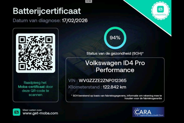 Volkswagen ID.4 Pro 77 kWh 94% soh Matrix|Pano|Camera|Dealer Onderhouden