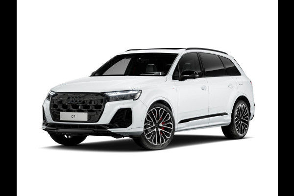 Audi Q7 60 TFSI e quattro Pro Line S Competition 490pk | Komt half augustus binnen | Panoramadak | Wegklapbare trekhaak |  Stoelventilatie/massage voorin | HD-matrix-led, laserlicht | Digitale oled-achterlichten | Bang & Olufsen Premium 3D | Leder Valcona S-logo ruitpatroon