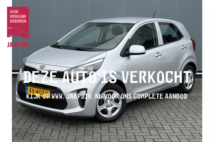Kia Picanto BWJ 2019 | 1.0 CVVT 67 PK PlusLine | AIRCO | EL PAKKET | STUURBEKR | MULTI FUNC STUUR | AUDIO