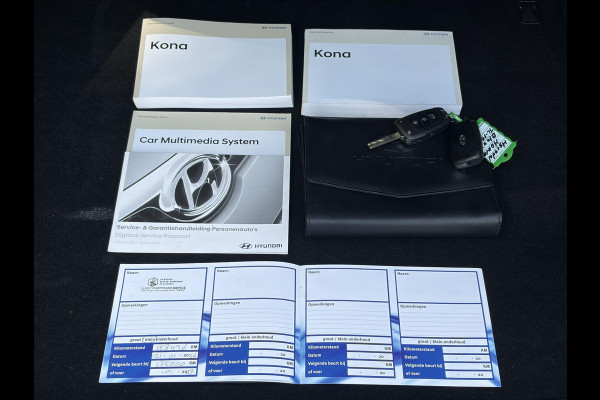 Hyundai Kona 1.0T Essence 2e Eigenaar,Trekhaak,Camera,Carplay,Navi,Clima,Cruise,6 Bak,N.A.P,120pk,Lm velgen,Rijstrooksensor,Pdc,Apk tot 03-2027
