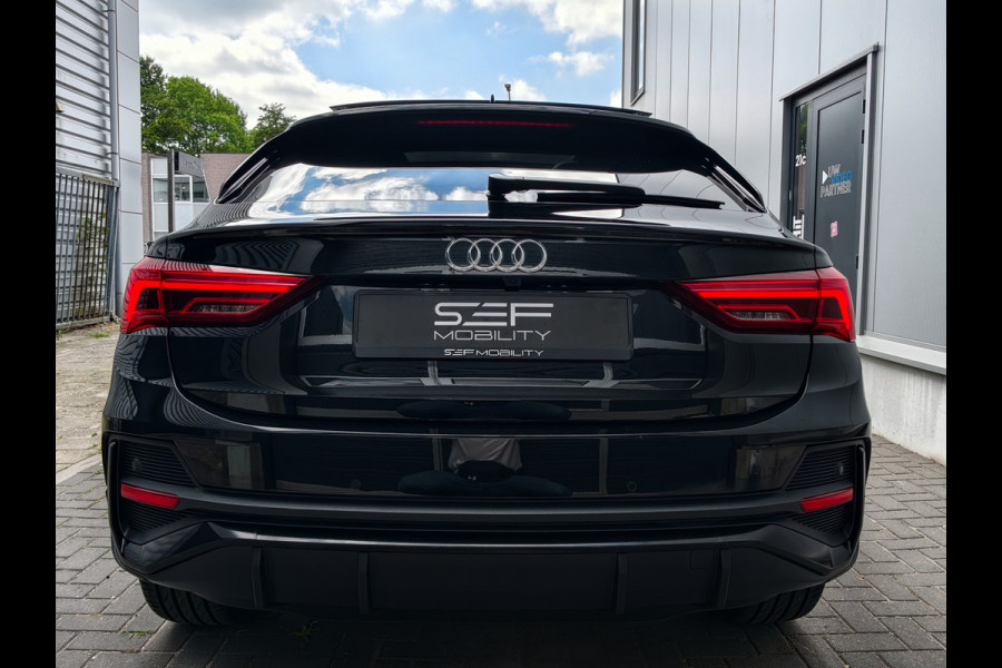 Audi Q3 Sportback 35 TFSI 3x S Line Pano | Keyless | Trekhaak | Matrix | Camera | Leder