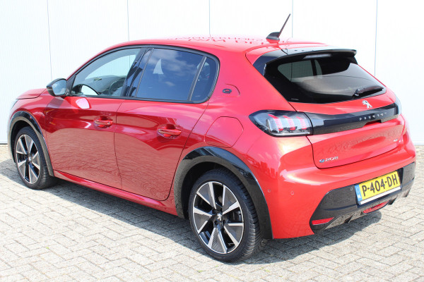 Peugeot e-208 EV GT Première 1 fase 50 kWh ELEKTRISCH ! Zeer nette en goed onderhouden wagen ! Autm.airco, dodehoek assistent, cruise control, metallic lak, LM wielen, navigatie, telefoon voorb., USB, digitaal dashb., LED verl. etc