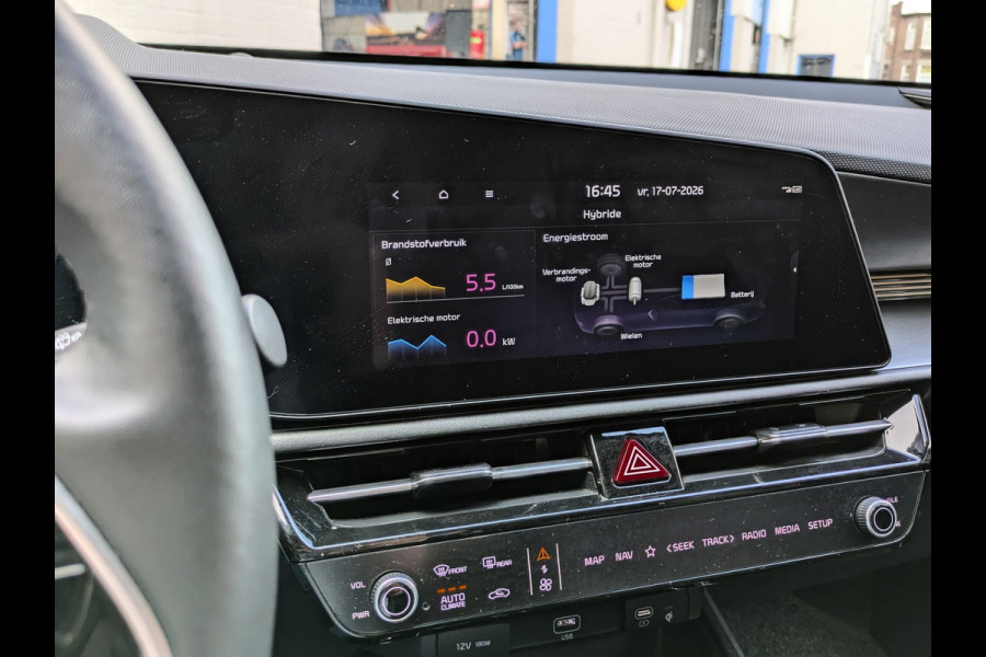 Kia Niro 1.6 GDi Hybrid DynamicPlusLine|Navi|Stoel/Stuurverwarming|Keyless-Entry/Go |Virtual-Cockpit|Adaptive-Cruise