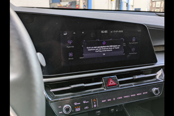 Kia Niro 1.6 GDi Hybrid DynamicPlusLine|Navi|Stoel/Stuurverwarming|Keyless-Entry/Go |Virtual-Cockpit|Adaptive-Cruise