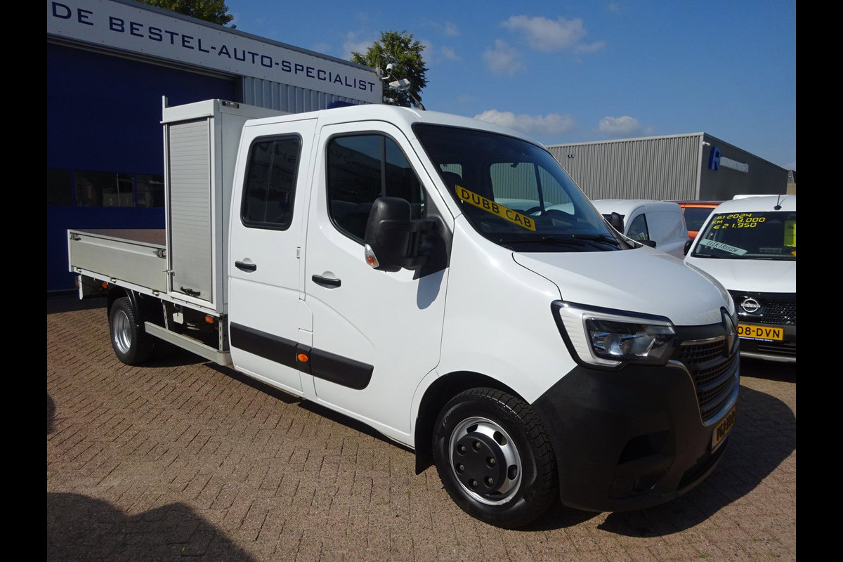 Renault Master T35 2.3 dCi 145 L4 DL DUBBELE CABINE OPEN LAADBAK
