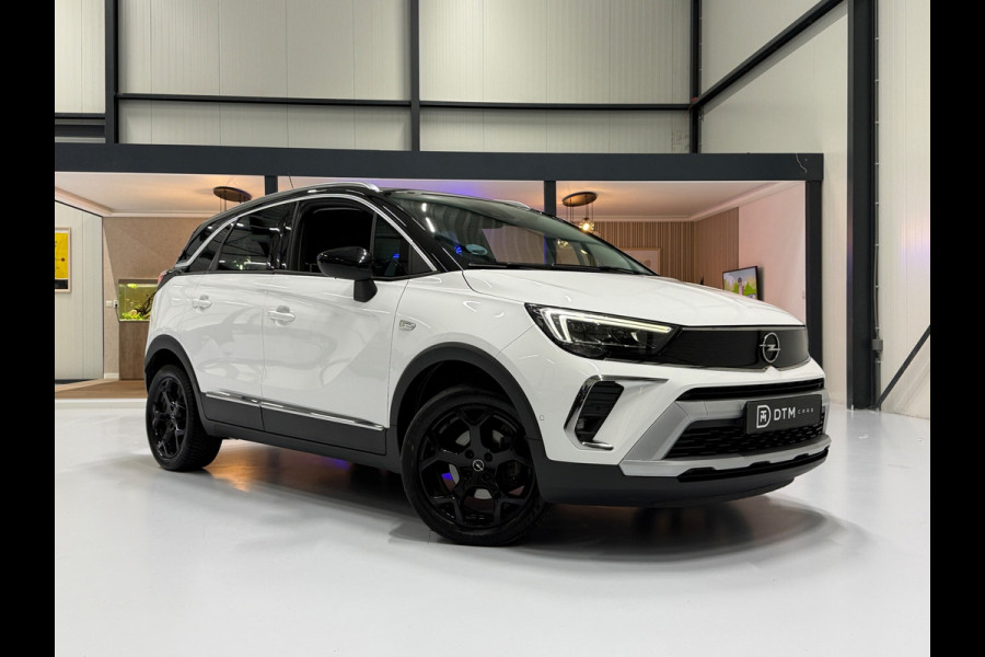 Opel Crossland X 1.2 Ultimate. Aut. 130pk Black Ed. Navi 360° Half Leder/Cantara Stuurverw.