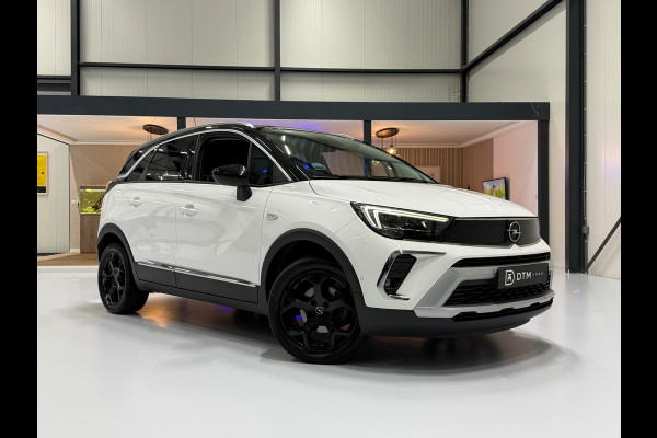 Opel Crossland X 1.2 Ultimate. Aut. 130pk Black Ed. Navi 360° Half Leder/Cantara Stuurverw.