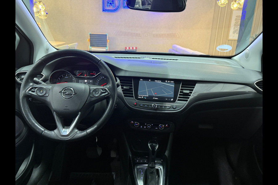 Opel Crossland X 1.2 Ultimate. Aut. 130pk Black Ed. Navi 360° Half Leder/Cantara Stuurverw.