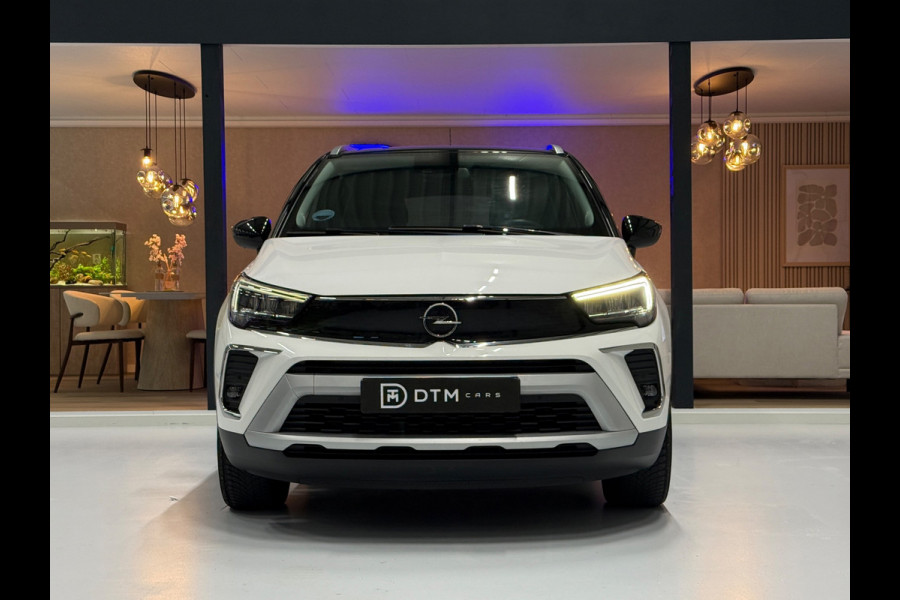 Opel Crossland X 1.2 Ultimate. Aut. 130pk Black Ed. Navi 360° Half Leder/Cantara Stuurverw.