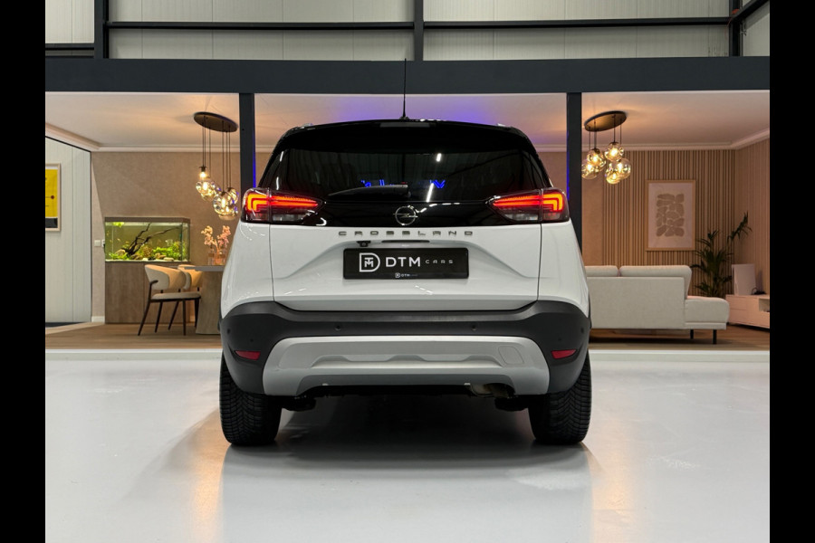 Opel Crossland X 1.2 Ultimate. Aut. 130pk Black Ed. Navi 360° Half Leder/Cantara Stuurverw.