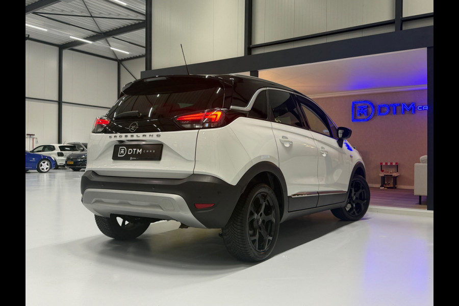 Opel Crossland X 1.2 Ultimate. Aut. 130pk Black Ed. Navi 360° Half Leder/Cantara Stuurverw.