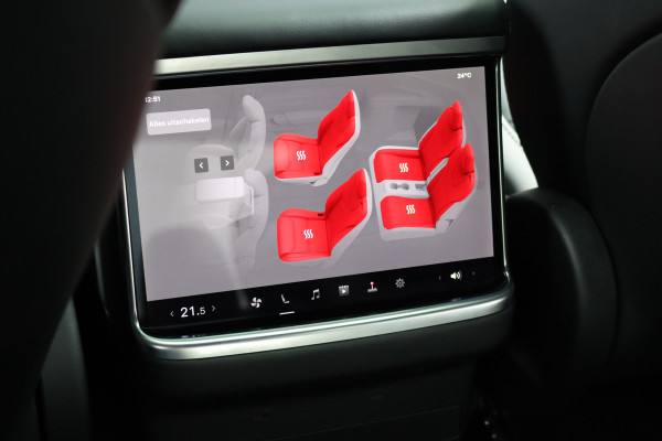 Tesla Model X Plaid AWD 6p. 100kWh | 1020pk | 71.500,- ex BTW | Luchtvering | Autopilot | Carbon | Trekhaak | Stoelventilatie | Leder | Sterrenhemel | Display Achter | Verwarmd Stuurwiel |