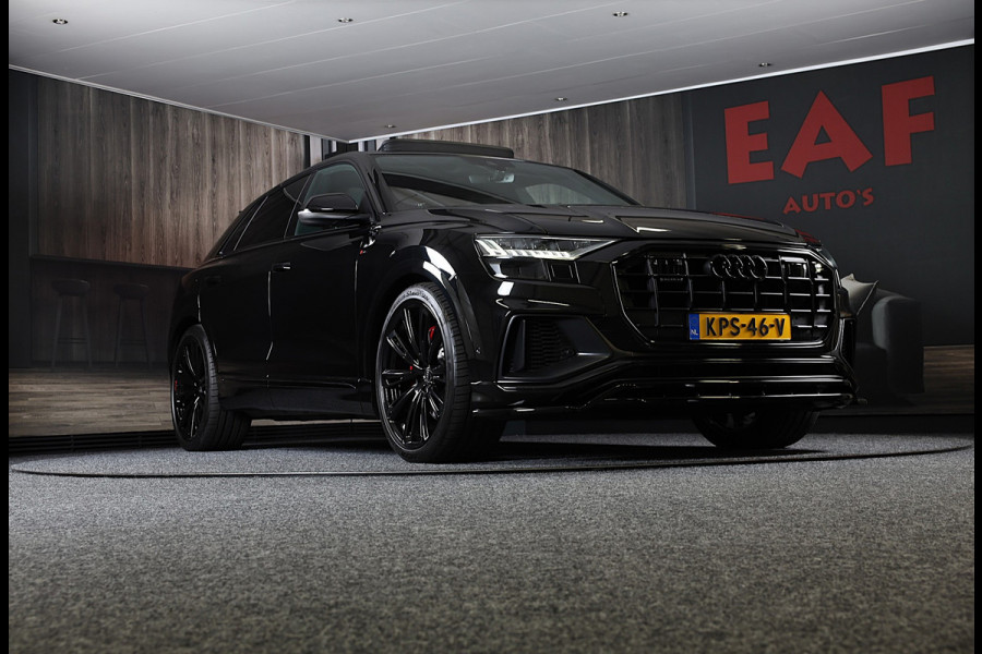 Audi Q8 60 TFSI e Quattro RSQ8 Look / Luchtvering / Acc / Lane Assist / Head Up / Camera / B & O / Memory / Open Pano / Matrix