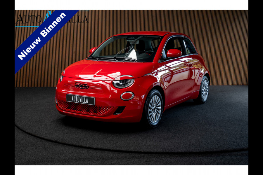 Fiat 500 24 kWh Navi Airco Stoelverwarming Cruise C. 3-Fase LED Carplay BTW auto SOH: 94,7%