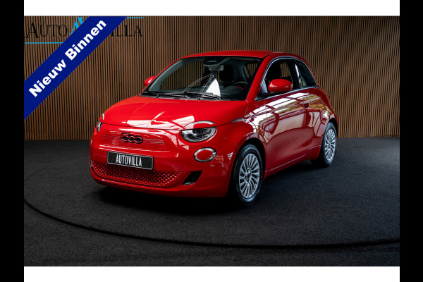 Fiat 500 24 kWh Navi Airco Stoelverwarming Cruise C. 3-Fase LED Carplay BTW auto SOH: 94,7%