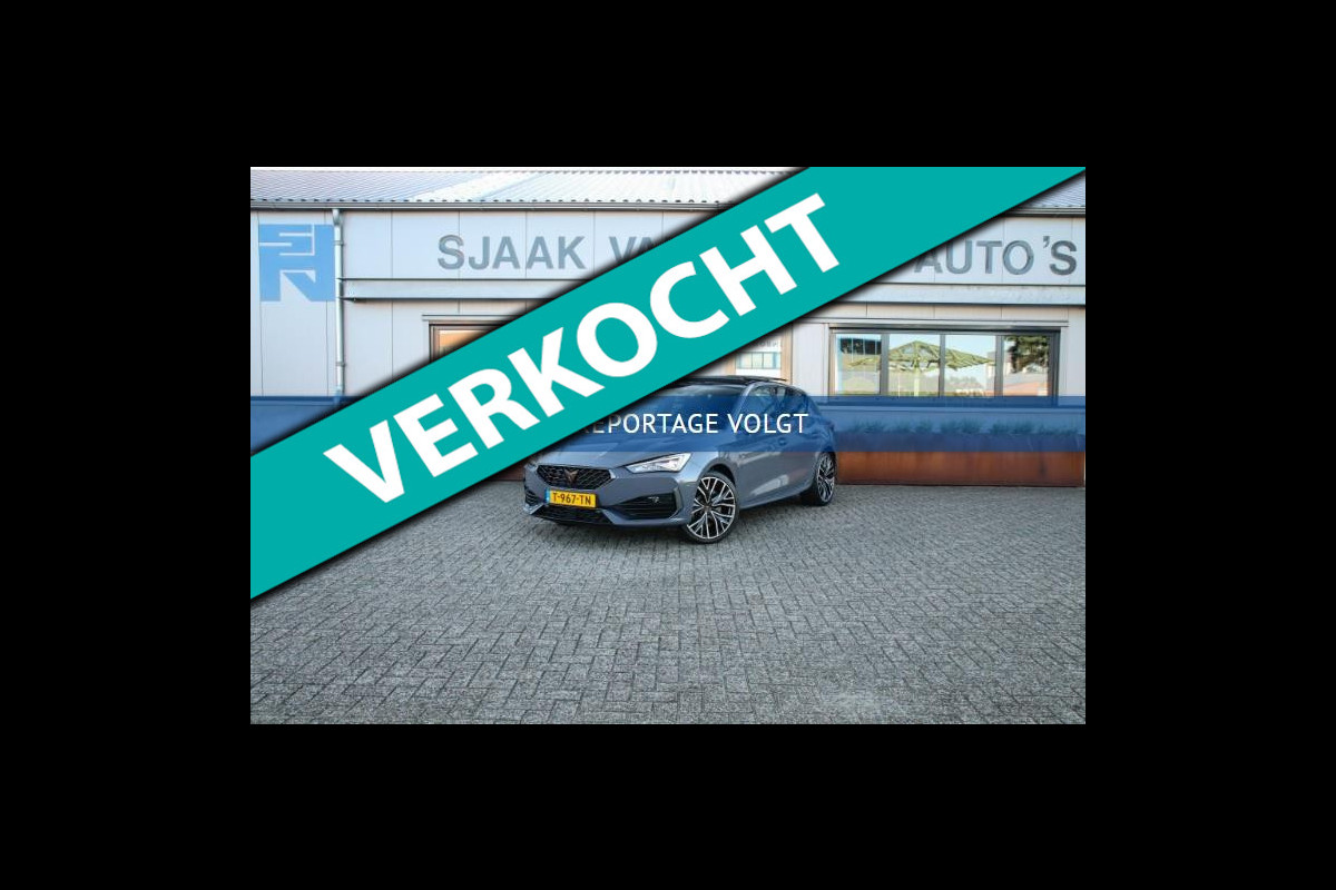 CUPRA Leon 1.4 e-Hybrid VZ Copper Edition 245pk DSG! 1e|Panoramadak|Virtual Cockpit|LED Matrix|Kuipstoelen elektrisch|NAVI|Camera