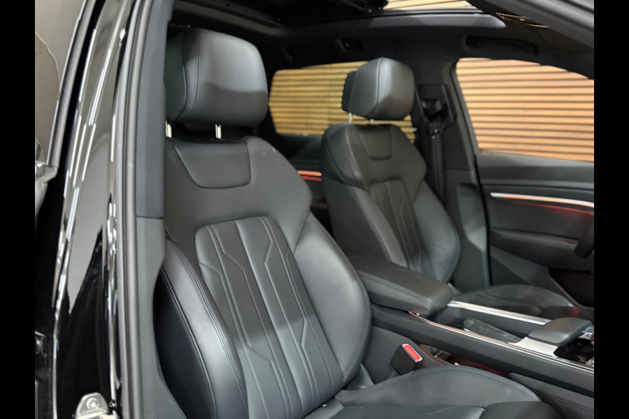 Audi e-tron E-tron 50 quattro S Black Edition 71 kWh | Panoramadak | Virtual Mirrors|360° Camera|Leder|Trekhaak | Memory | 21 Inch