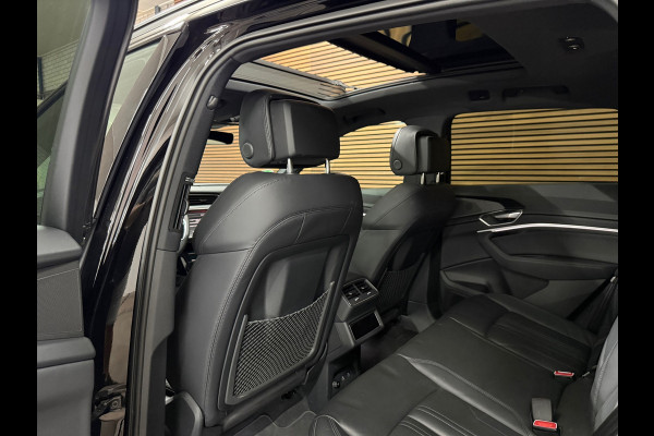 Audi e-tron E-tron 50 quattro S Black Edition 71 kWh | Panoramadak | Virtual Mirrors|360° Camera|Leder|Trekhaak | Memory | 21 Inch