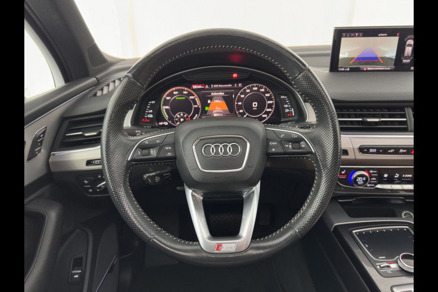 Audi Q7 3.0 TDI e-tron Quattro Sport (Plug-in) *PANO | LEATHER | FULL-LED | MEMORY-PACK | BOSE-AUDIO | CAMERA | DIGI-COCKPIT | HEATED-COMFORTSEATS | NAVI-FULLMAP | AIRSUSPENSION | PRIVACY-GLASS | SHIFTPADDLES | HEAD-UP | TOWBAR | 22''ALU*