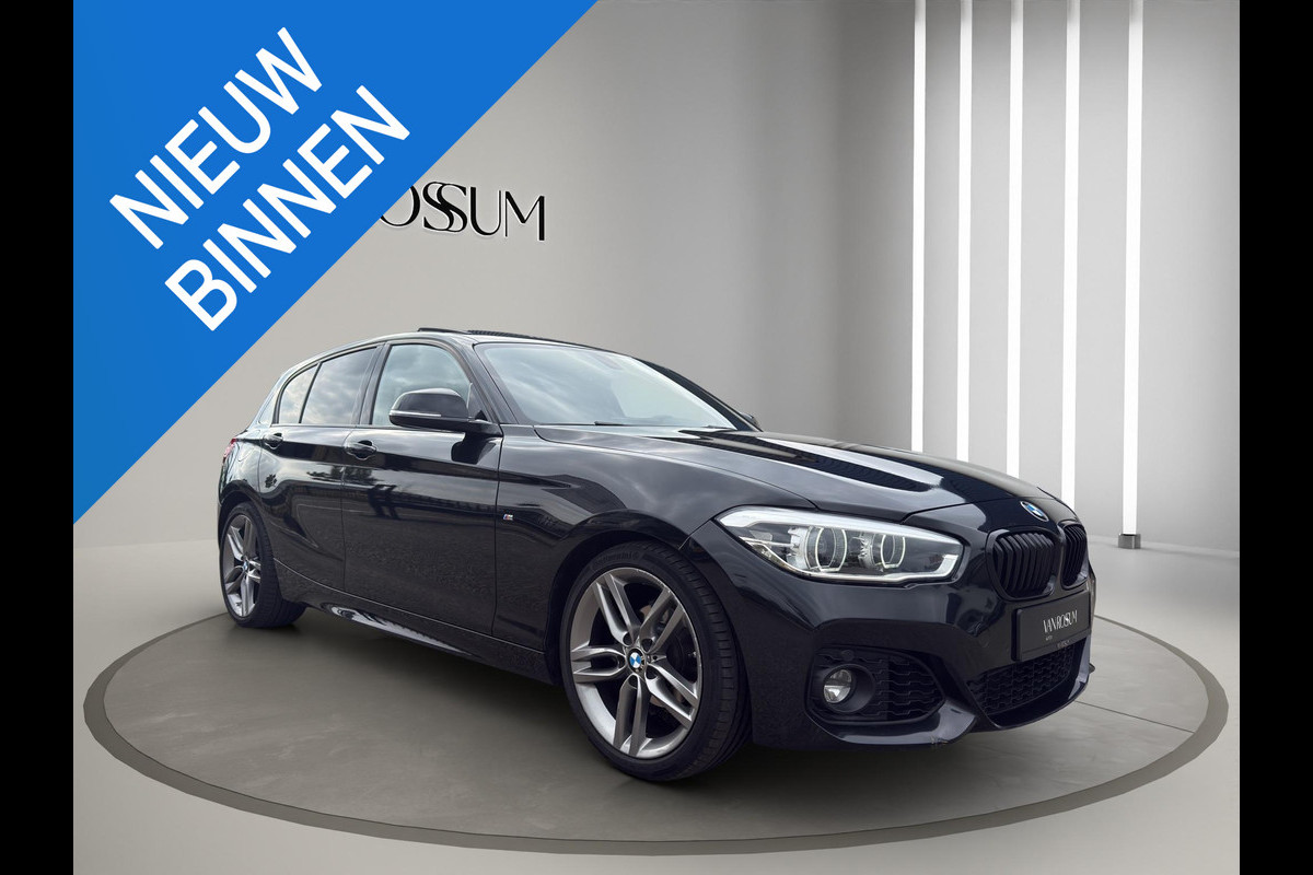 BMW 1-serie 118i Edition M Sport Shadow High Executive | Leder | Schuif/kanteldak | Led | Parksenors V+A | Stoelverw |