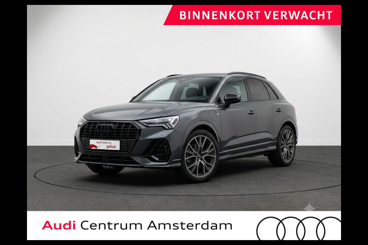 Audi Q3 45 TFSI e S edition 245pk | Panoramadak | Lederen bekleding | Parkeercamera | Elektrisch verstelbare voorstoelen | Adaptieve demping