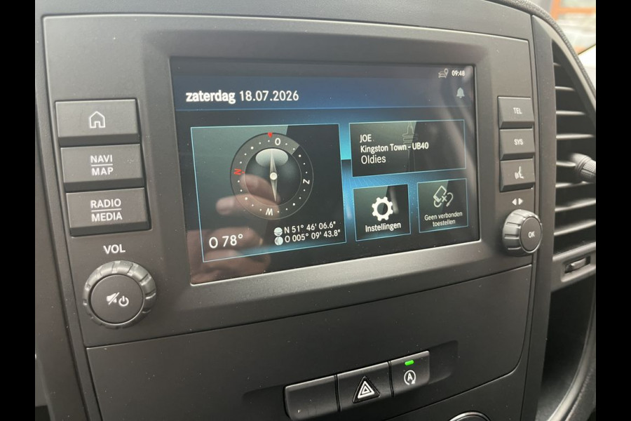 Mercedes-Benz Vito 110 CDI 102 pk E6 XL Extra Lang 3p Lease €253 p/m, Airco,  Apple Carplay/Android Auto, Camera, laadbrug,  onderhoudshistorie aanwezig