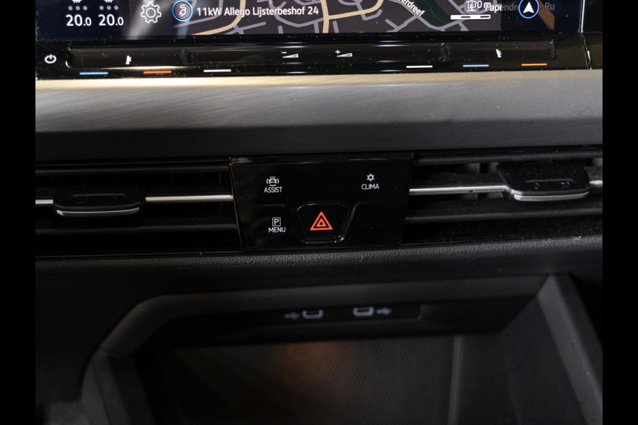 Volkswagen Golf 1.5 eTSI R-Line Business+ 150pk / Dodehoek detectie / Elektrisch verstelbare stoelen met geheugen / Achteruitrijcamera / Stoelverwarming / Apple carplay /