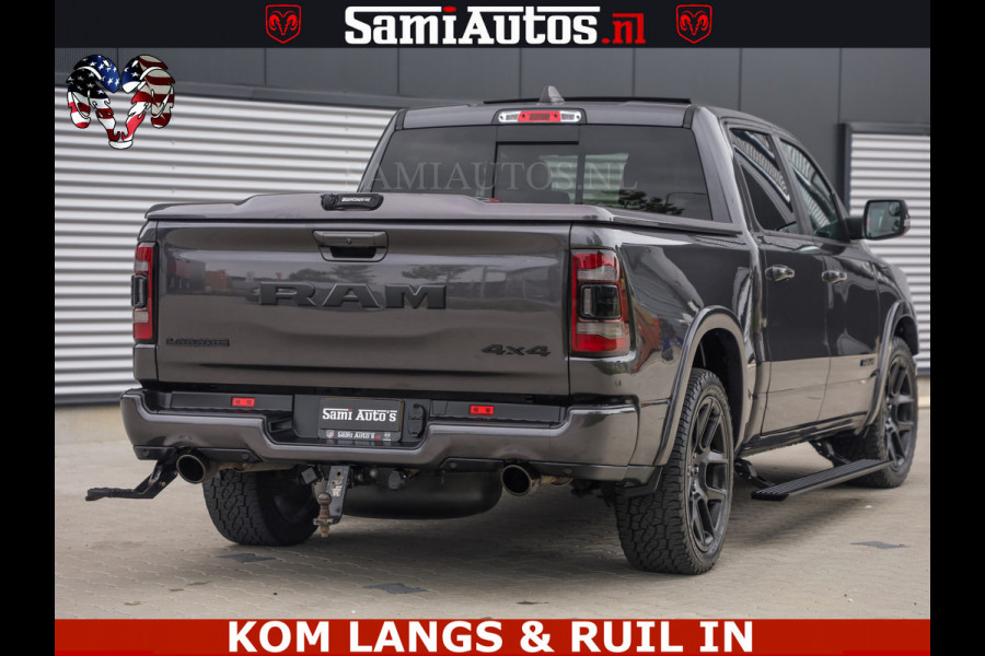 Dodge Ram SPORT LARAMIE 5.7 V8 HEMI | LUCHTVERING | 2023 | PANODAK | GROOTSCHERM | DC | TOP KLEUR GRANITE | CREW CAB | DUBBELE CABINE | 5 PERSOONS |