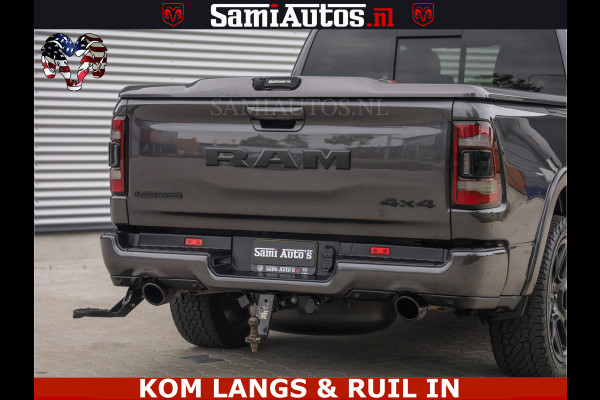 Dodge Ram SPORT LARAMIE 5.7 V8 HEMI | LUCHTVERING | 2023 | PANODAK | GROOTSCHERM | DC | TOP KLEUR GRANITE | CREW CAB | DUBBELE CABINE | 5 PERSOONS |