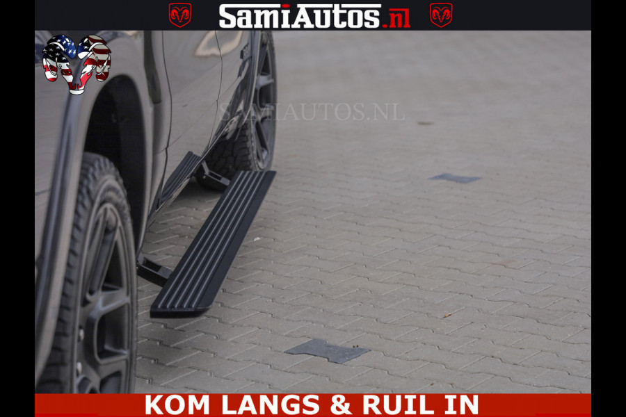 Dodge Ram SPORT LARAMIE 5.7 V8 HEMI | LUCHTVERING | 2023 | PANODAK | GROOTSCHERM | DC | TOP KLEUR GRANITE | CREW CAB | DUBBELE CABINE | 5 PERSOONS |