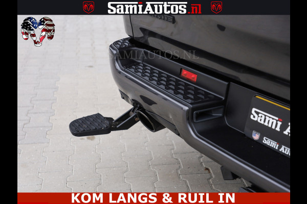 Dodge Ram SPORT LARAMIE 5.7 V8 HEMI | LUCHTVERING | 2023 | PANODAK | GROOTSCHERM | DC | TOP KLEUR GRANITE | CREW CAB | DUBBELE CABINE | 5 PERSOONS |