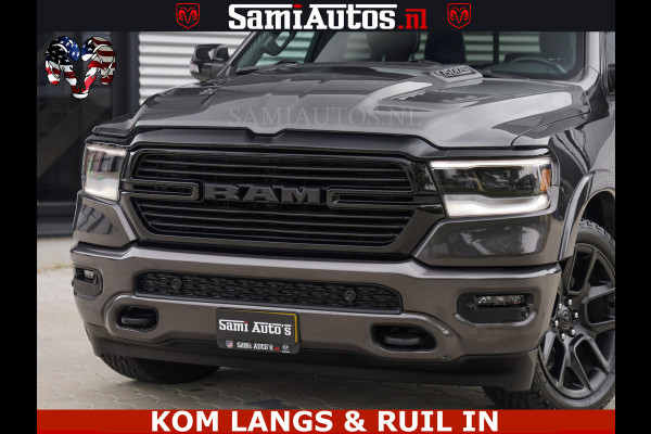 Dodge Ram SPORT LARAMIE 5.7 V8 HEMI | LUCHTVERING | 2023 | PANODAK | GROOTSCHERM | DC | TOP KLEUR GRANITE | CREW CAB | DUBBELE CABINE | 5 PERSOONS |