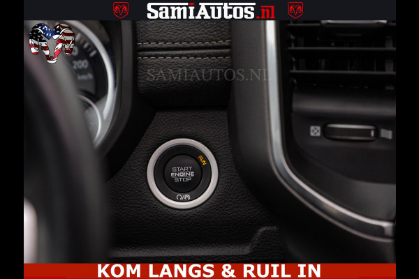 Dodge Ram SPORT LARAMIE 5.7 V8 HEMI | LUCHTVERING | 2023 | PANODAK | GROOTSCHERM | DC | TOP KLEUR GRANITE | CREW CAB | DUBBELE CABINE | 5 PERSOONS |