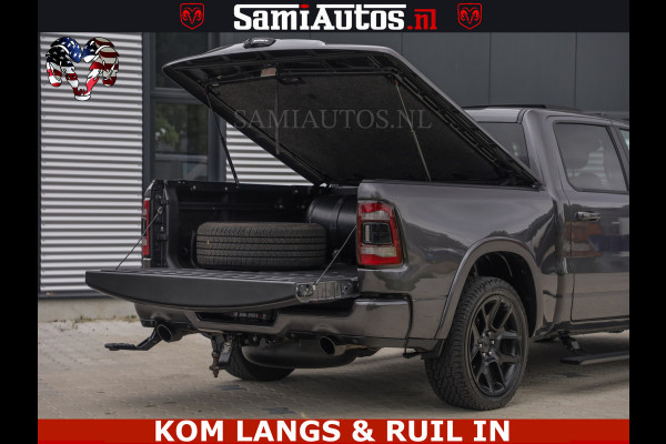 Dodge Ram SPORT LARAMIE 5.7 V8 HEMI | LUCHTVERING | 2023 | PANODAK | GROOTSCHERM | DC | TOP KLEUR GRANITE | CREW CAB | DUBBELE CABINE | 5 PERSOONS |