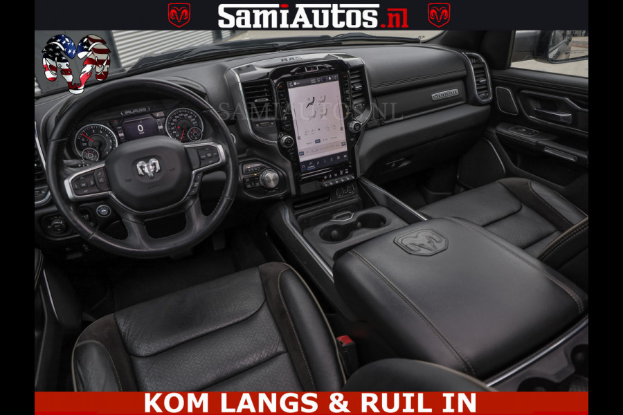 Dodge Ram SPORT LARAMIE 5.7 V8 HEMI | LUCHTVERING | 2023 | PANODAK | GROOTSCHERM | DC | TOP KLEUR GRANITE | CREW CAB | DUBBELE CABINE | 5 PERSOONS |