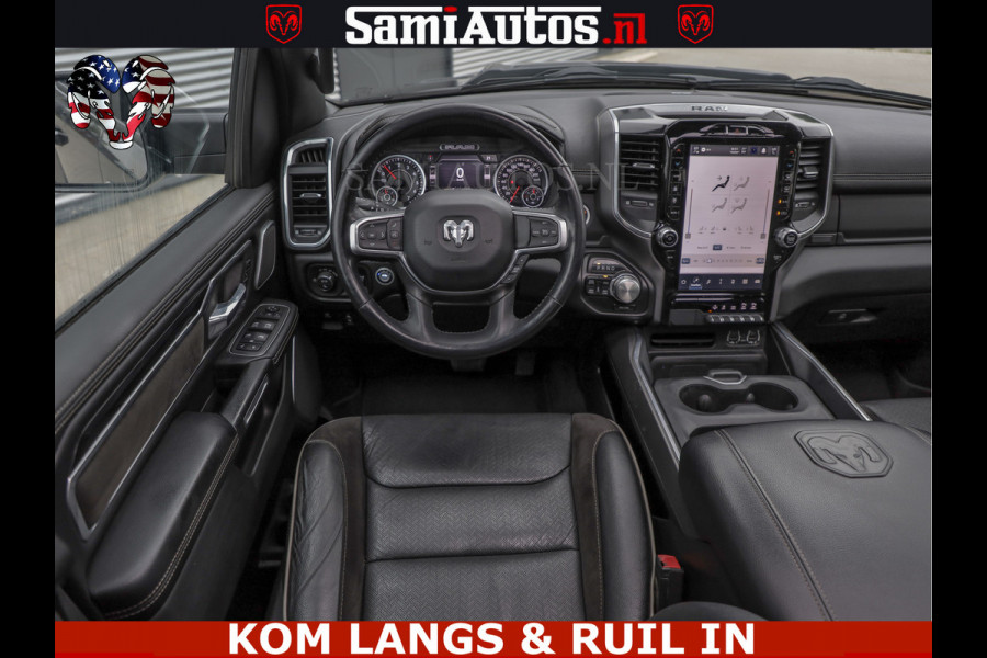 Dodge Ram SPORT LARAMIE 5.7 V8 HEMI | LUCHTVERING | 2023 | PANODAK | GROOTSCHERM | DC | TOP KLEUR GRANITE | CREW CAB | DUBBELE CABINE | 5 PERSOONS |