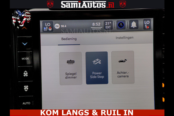 Dodge Ram SPORT LARAMIE 5.7 V8 HEMI | LUCHTVERING | 2023 | PANODAK | GROOTSCHERM | DC | TOP KLEUR GRANITE | CREW CAB | DUBBELE CABINE | 5 PERSOONS |