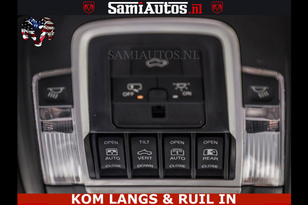 Dodge Ram SPORT LARAMIE 5.7 V8 HEMI | LUCHTVERING | 2023 | PANODAK | GROOTSCHERM | DC | TOP KLEUR GRANITE | CREW CAB | DUBBELE CABINE | 5 PERSOONS |