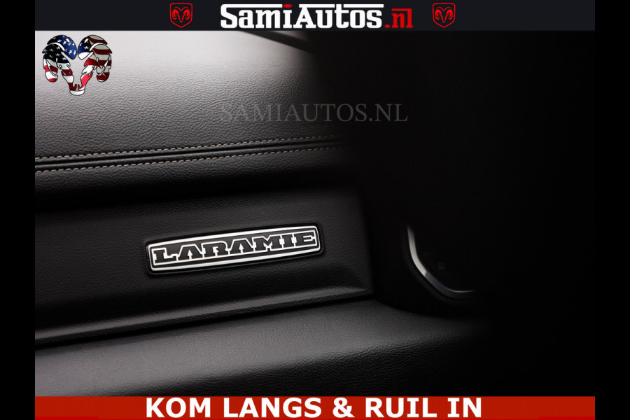 Dodge Ram SPORT LARAMIE 5.7 V8 HEMI | LUCHTVERING | 2023 | PANODAK | GROOTSCHERM | DC | TOP KLEUR GRANITE | CREW CAB | DUBBELE CABINE | 5 PERSOONS |