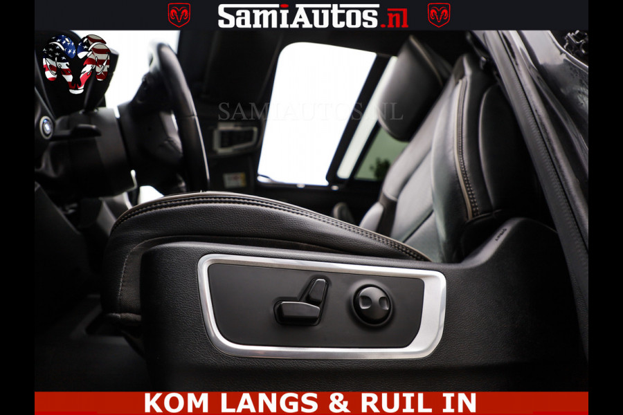Dodge Ram SPORT LARAMIE 5.7 V8 HEMI | LUCHTVERING | 2023 | PANODAK | GROOTSCHERM | DC | TOP KLEUR GRANITE | CREW CAB | DUBBELE CABINE | 5 PERSOONS |