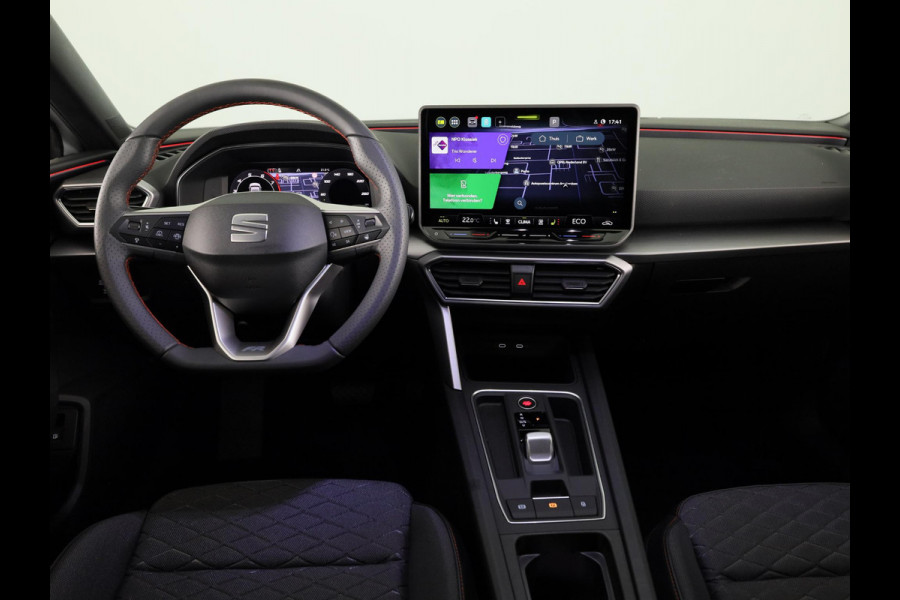 Seat Leon 1.5 TSI e-Hybrid FR Business | Elektr. Trekhaak | Technology Pack | Keyless Entry | Verwarmbare Stoelen | Navigatie | Draadloze Carplay